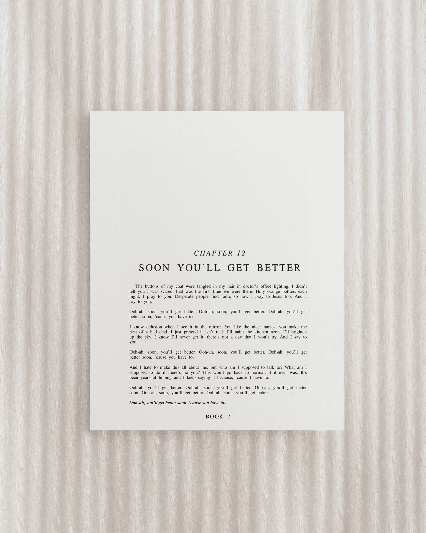 The Lover Chapter Art Prints