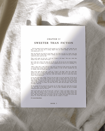 The 1989 Chapter Art Prints