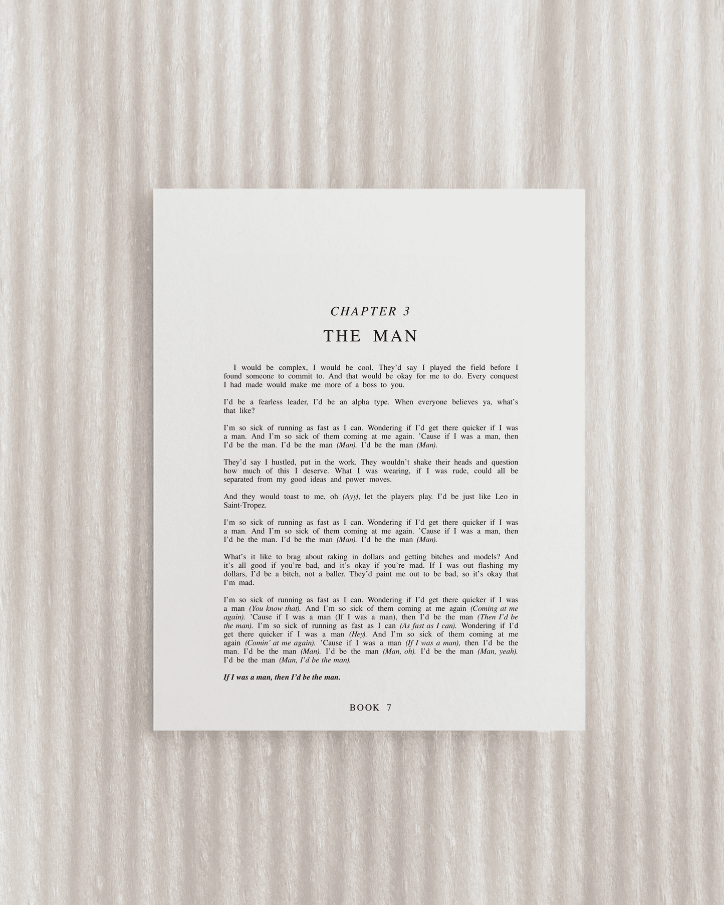 The Lover Chapter Art Prints