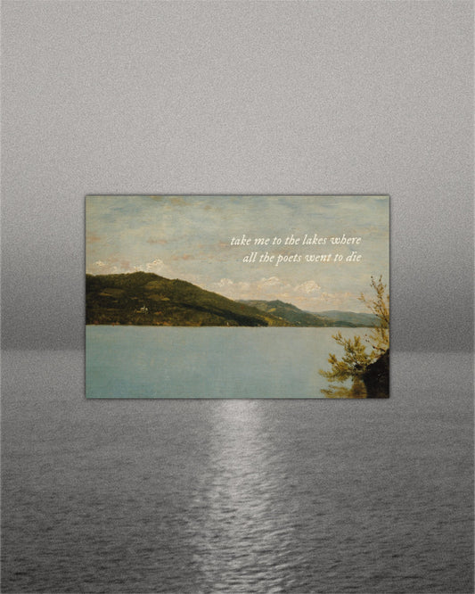Take Me To The Lakes Postcard