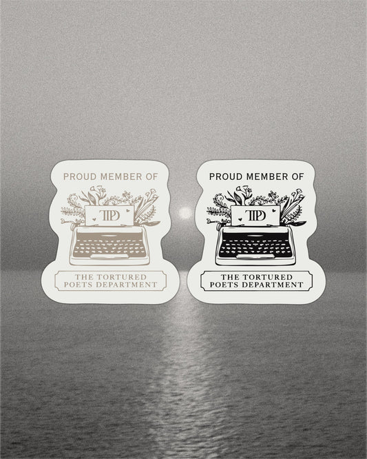 TTPD Typewriter Sticker