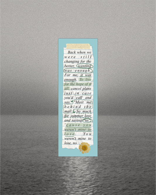 August Bookmark