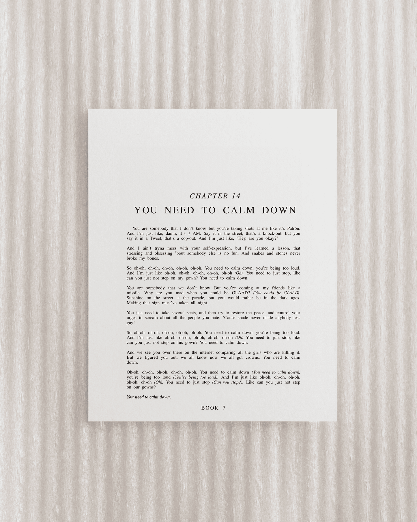 The Lover Chapter Art Prints
